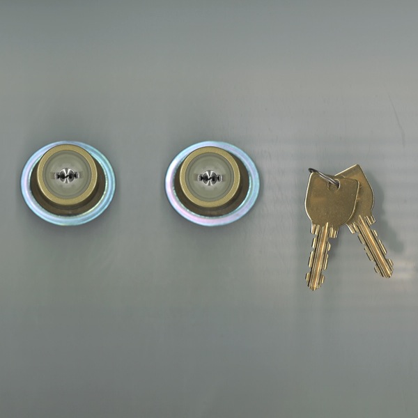 シリンダー　WD2910-02　色 : GO(ゴールド)　UR9(DX2後期用シリンダー)