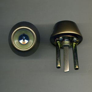 ディンプルシリンダー　D9シリンダー　WD3006-20　BR色(ブロンズ)　GOAL製