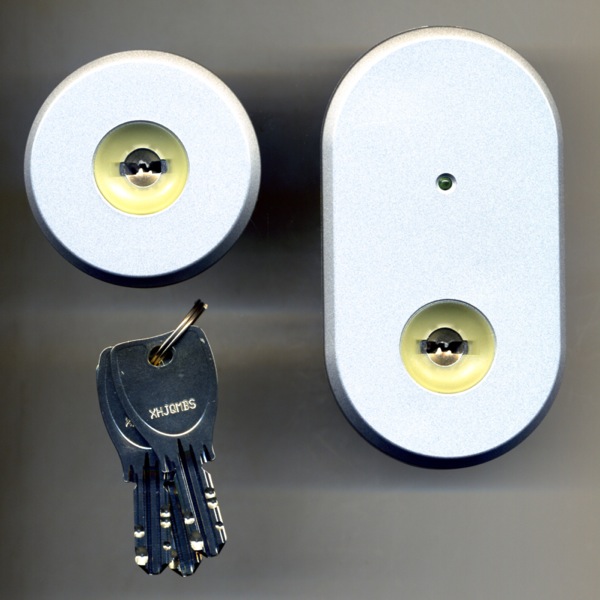 キーガル電気錠　PSシリンダー　WD8058-00　色 : SLC　MIWA製