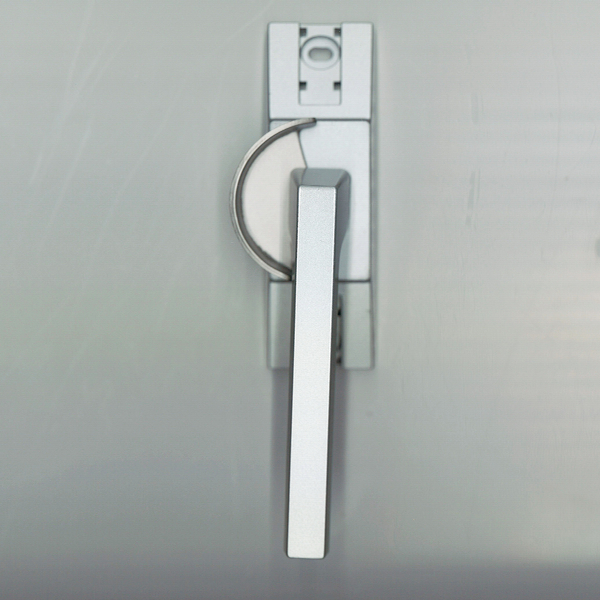 ビル用大型クレセント・ロック無し　(L)　色 : シルバー　 防火兼用　A8CL179L