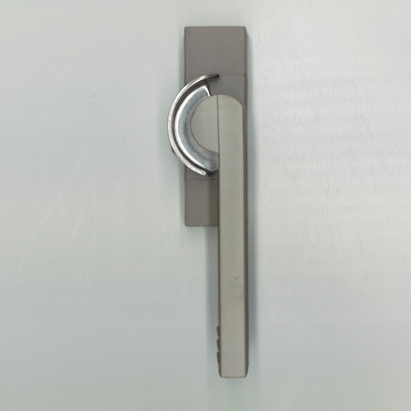 ビル用クレセント　(L)　BBJ044-L-UC　(Wロック付)　色 : UC(ステンカラー)