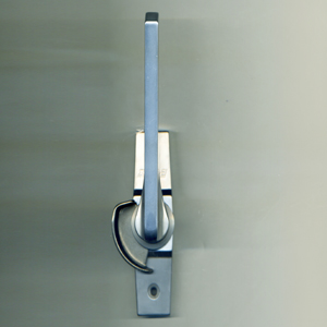 ビル用ハンドル型大型クレセント　(L)　CB1840NL　色 : シルバー　非防火仕様