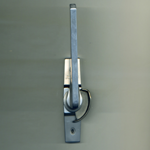 ビル用ハンドル型大型クレセント　(R)　CB1840NR　色 : シルバー　非防火仕様