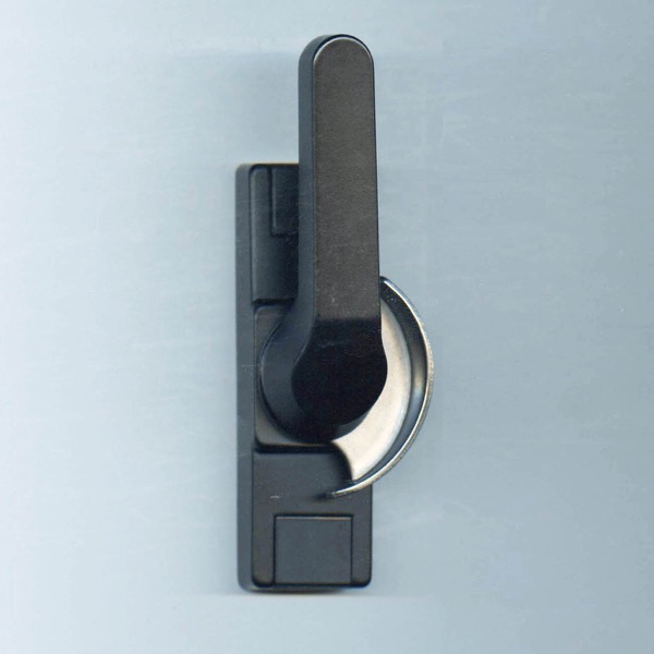 ビル用クレセント (ダブルロック)　非防火仕様　FNS-70　ハンドル:60mm　CB3430ZR　ブラック