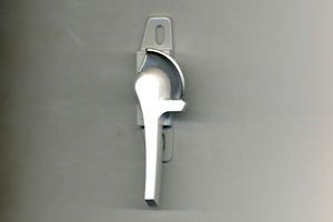 クレセント　窓タイプ用　(R)　色 : ホワイト　H8CL126